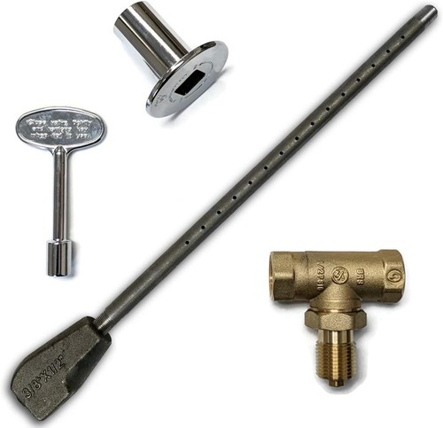 Universal log lighter - log, w/