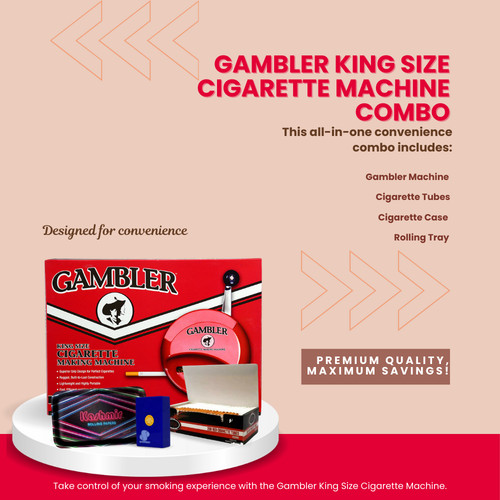 Gambler king size - gambler, cigarette