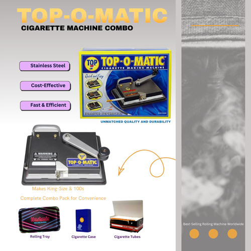 Top matic cigarete injector - top-o-matic,
